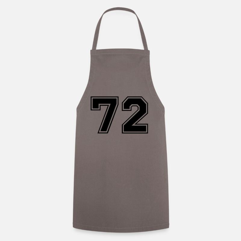 72 - Tablier de cuisine - gris