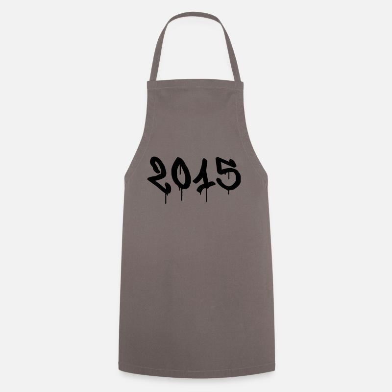 annee_2015 - Tablier de cuisine - gris