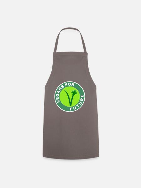Vegans for Future - Kochschürze - Grau