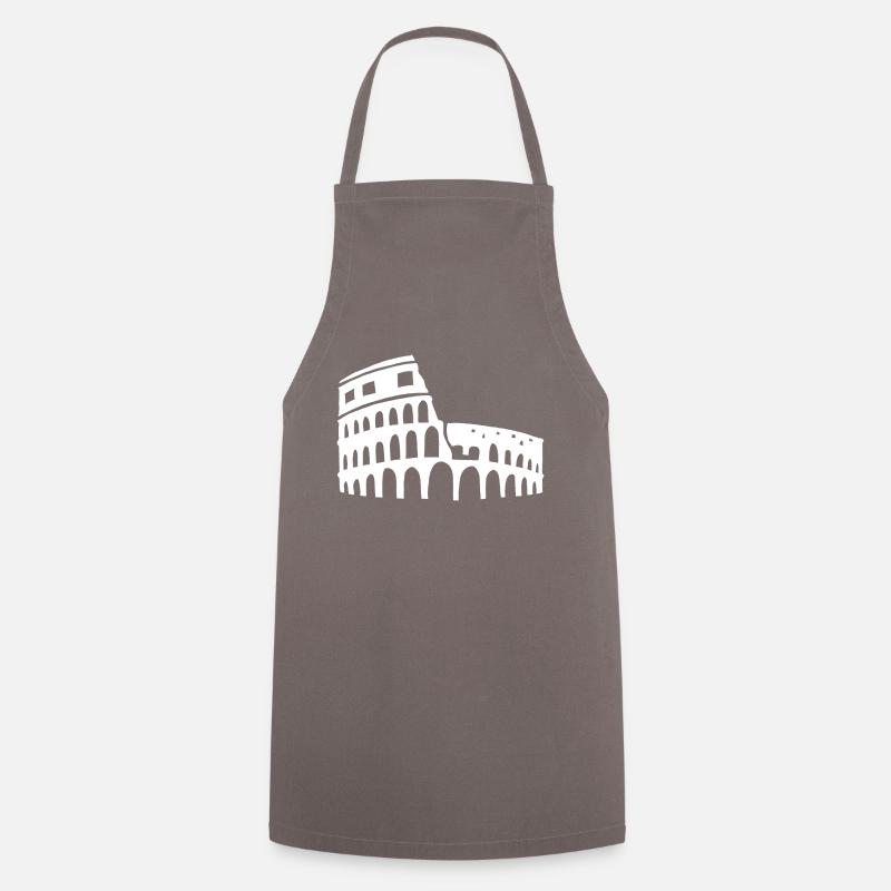 old building in Rome - Cooking Apron - grey
