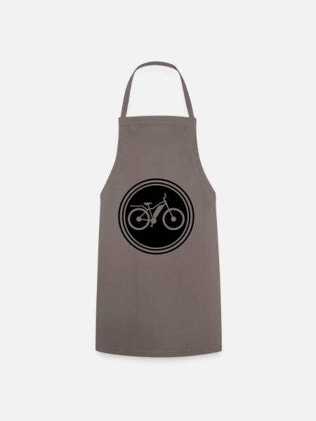vélo électrique - Tablier de cuisine - gris