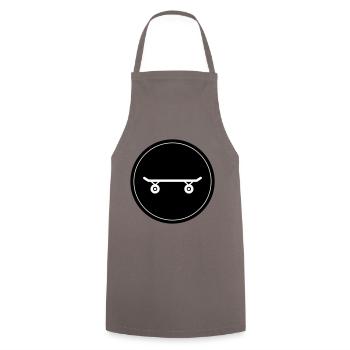 Skateboard Skaters - Tablier de cuisine - gris - Devant - AI Model Male 185 dark (185cm)