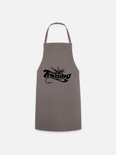 sz2_fishing - Kochschürze - Grau
