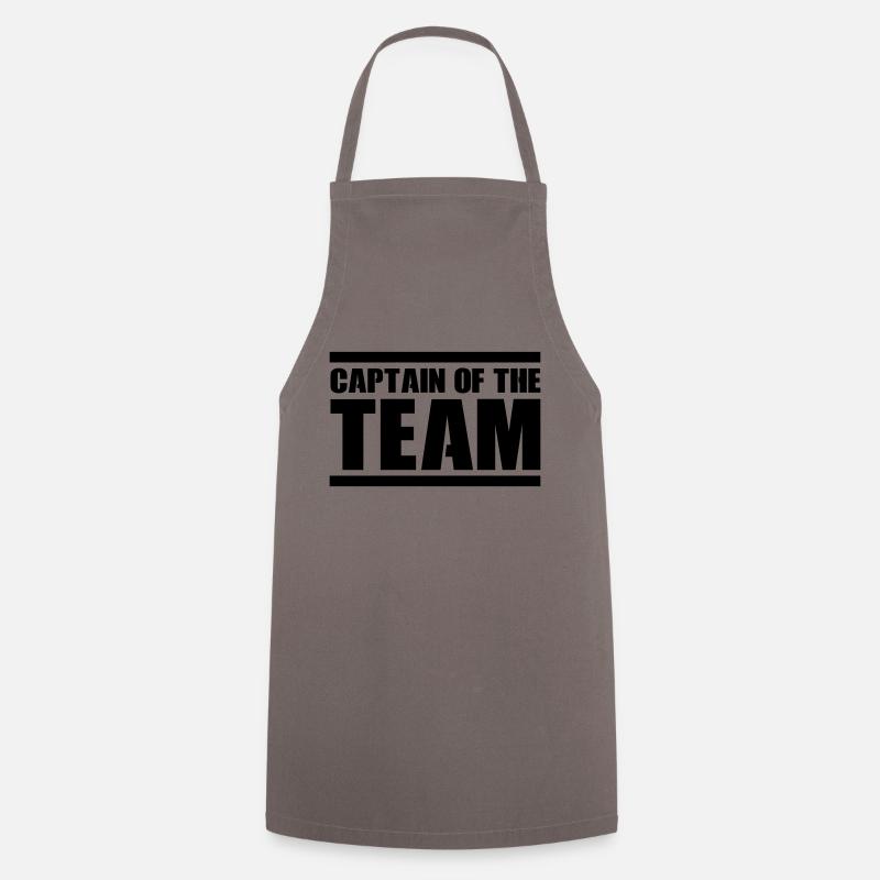 Capitaine de l’équipe - Tablier de cuisine - gris