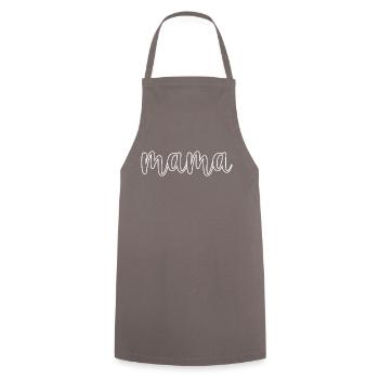 Maman - Tablier de cuisine - gris - Devant - AI Model Male 185 dark (185cm)