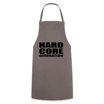 Hardcore Generation FR - Tablier de cuisine - gris - Devant - AI Model Male 185 dark (185cm)