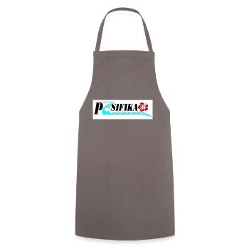 Tamarii PASIFIKA - Tablier de cuisine - gris - Devant - AI Model Male 185 dark (185cm)