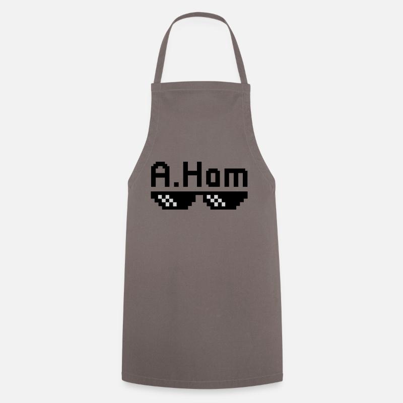 A. Ham - Cooking Apron - grey