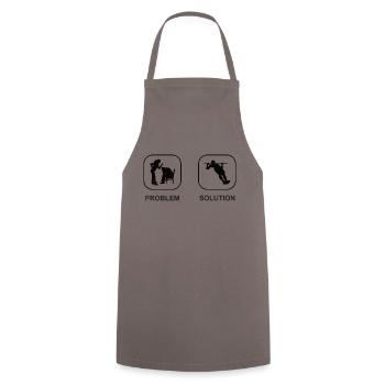 Fitness Athlètes Musculation Muscle Bodybuilder - Tablier de cuisine - gris - Devant - AI Model Male 185 dark (185cm)
