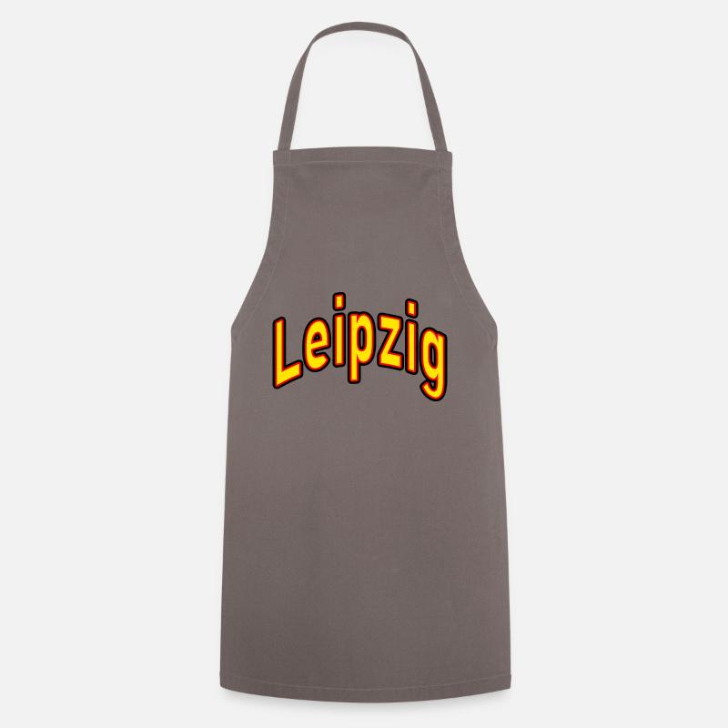 Leipzig - Tablier de cuisine - gris