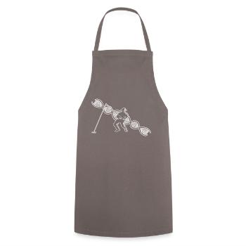 Fishing Fishing Fishing Hooks Anglers - Cooking Apron - grey - Front - AI Model Male 185 dark (185cm)