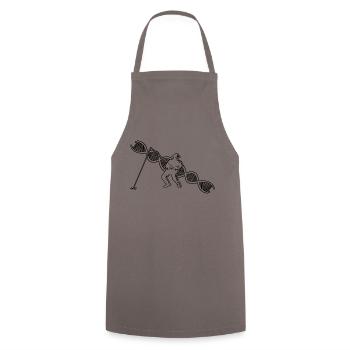 Fishing Fishing Fishing Fishing Anglers - Cooking Apron - grey - Front - AI Model Male 185 dark (185cm)