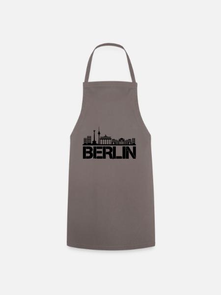 berlin skyline - Kochschürze - Grau