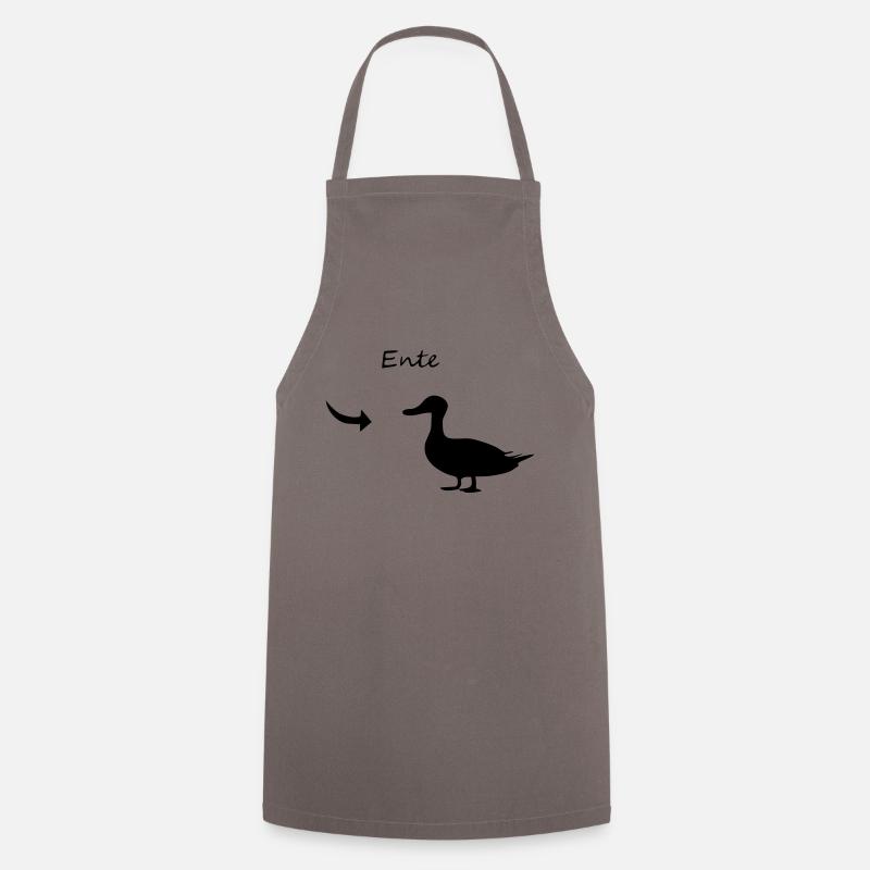 duck - Cooking Apron - grey