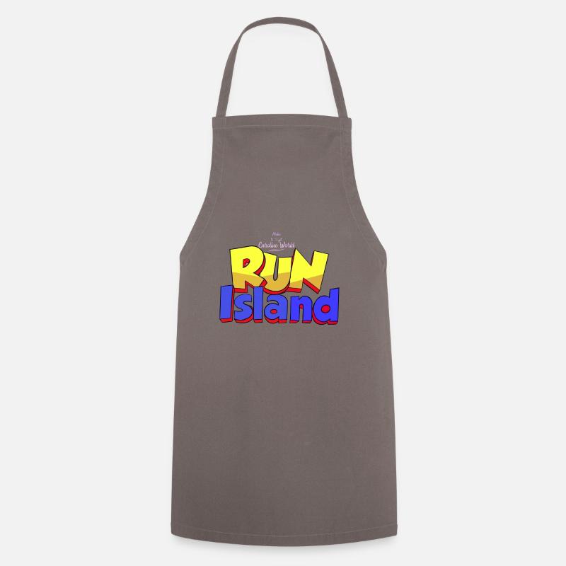 Run Island .2 - Tablier de cuisine - gris