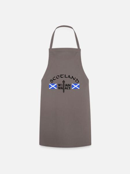 Scotland William Wallace - Cooking Apron - grey