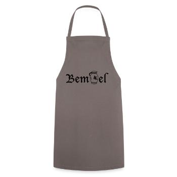 Frankfurter Bembel - Kochschürze - Grau - Vorne - AI Model Male 185 dark (185cm)