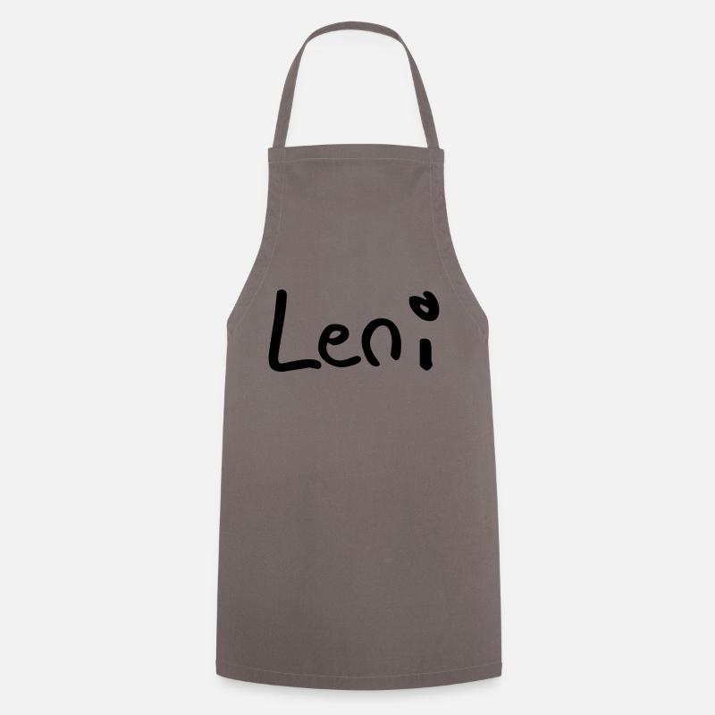 leni - Kochschürze - Grau