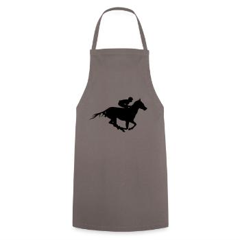reitsport - Tablier de cuisine - gris - Devant - AI Model Male 185 dark (185cm)