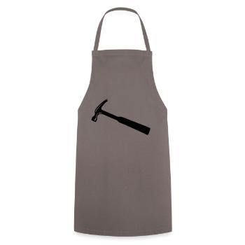 marteau - Tablier de cuisine - gris - Devant - AI Model Male 185 dark (185cm)