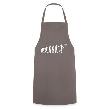 Basketball Basketball Club Basketball Lovers - Cooking Apron - grey - Front - AI Model Male 185 dark (185cm)