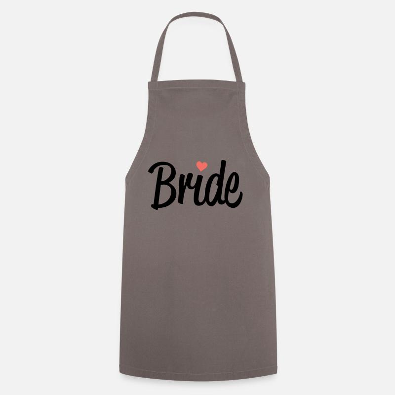 Bride - Tablier de cuisine - gris