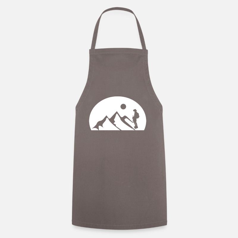 climbing - Cooking Apron - grey