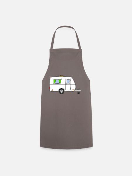 Caravan White (version moderne) - Tablier de cuisine - gris