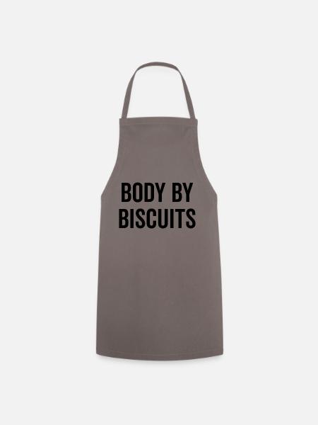 Körper von Biscuits - Kochschürze - Grau