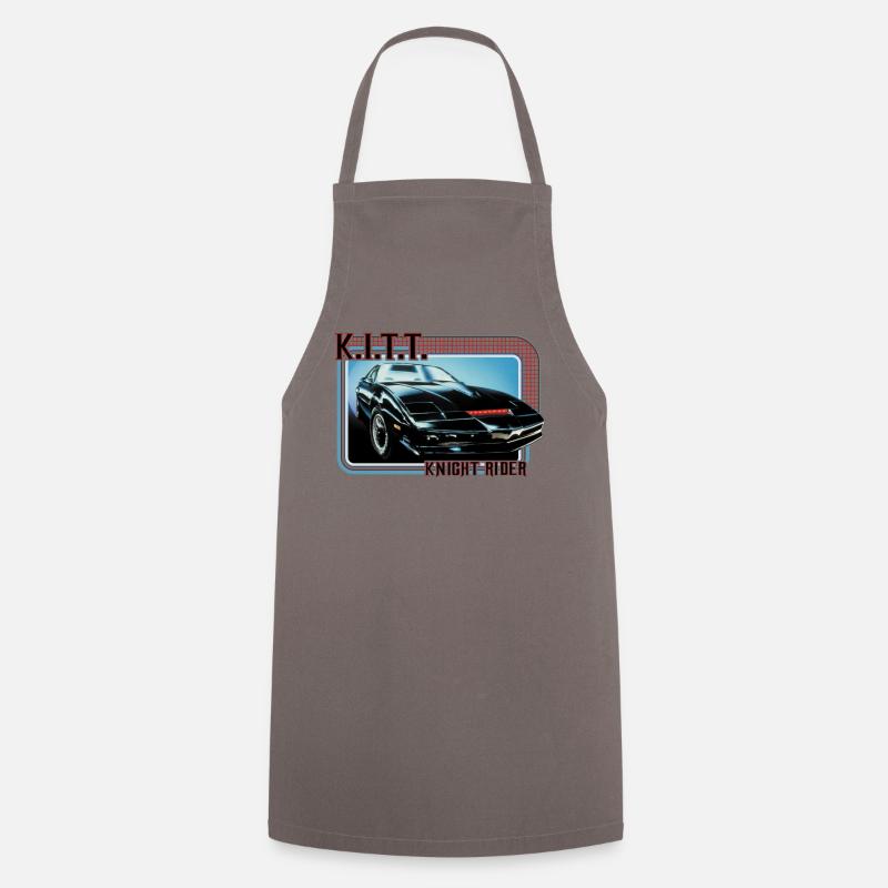 KITT Knight Rider - Kochschürze - Grau