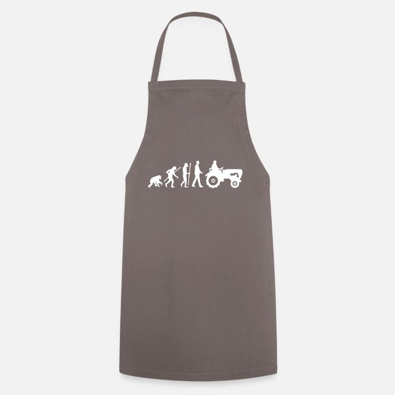Idée cadeau Evolution Farmer Farmer - Tablier de cuisine - gris