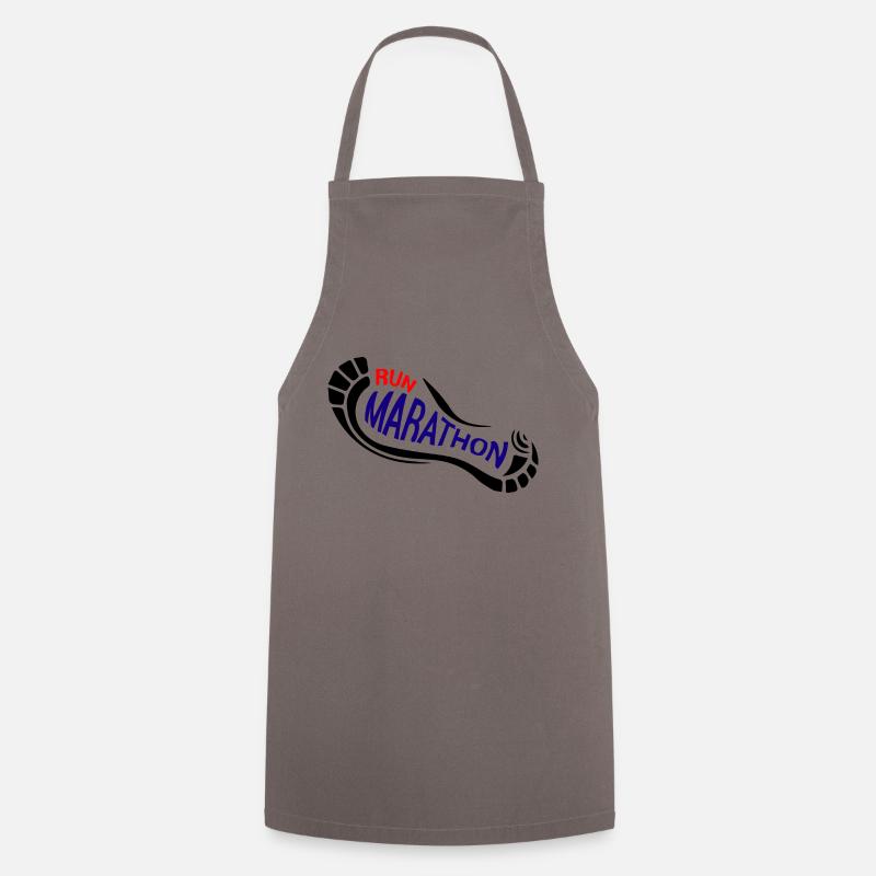 Marathon - Tablier de cuisine - gris