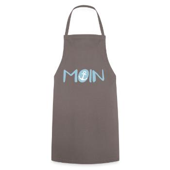 Moin sailor - Cooking Apron - grey - Front - AI Model Male 185 dark (185cm)