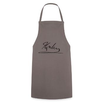 napoleonsign - Tablier de cuisine - gris - Devant - AI Model Male 185 dark (185cm)
