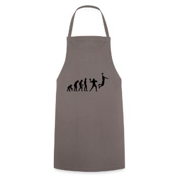 Basket-ball Evolution Basketball Basket - Tablier de cuisine - gris - Devant - AI Model Male 185 dark (185cm)