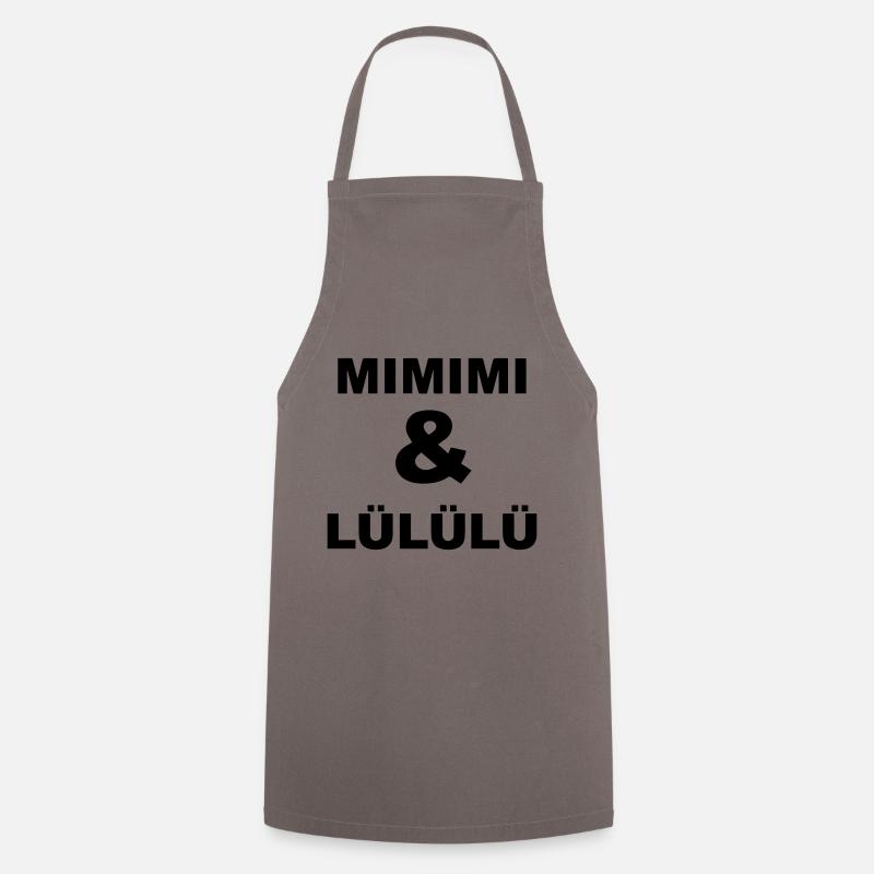 Mimimi & Lülülü - Cooking Apron - grey