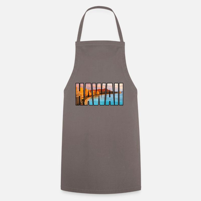 Hawaii 3 - Tablier de cuisine - gris