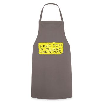 Cadeau Christmas Tree Beard Gang - Tablier de cuisine - gris - Devant - AI Model Male 185 dark (185cm)