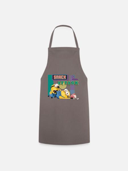 Minions Snack Attack - Kochschürze - Grau