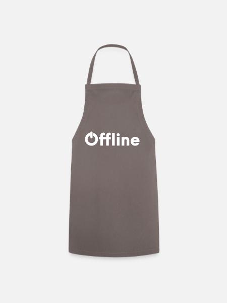 Offline - Kochschürze - Grau
