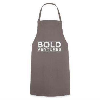 Aventurier amusant Innovation Gestion d’entreprise - Tablier de cuisine - gris - Devant - AI Model Male 185 dark (185cm)