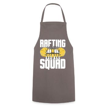 Tenue d’escouade de rafting pour les équipes de navigation de plaisance dans les montagnes - Tablier de cuisine - gris - Devant - AI Model Male 185 dark (185cm)