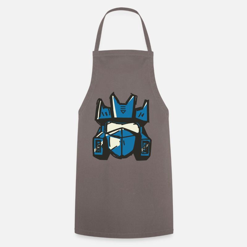 Transformers G1 Costume De Tête Soundwave - Tablier de cuisine - gris