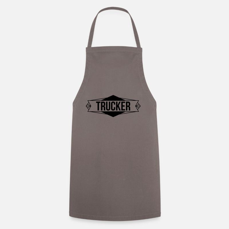 Trucker - Cooking Apron - grey