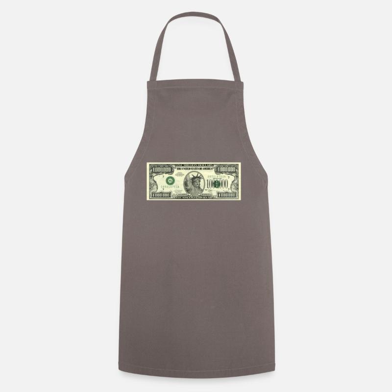 1 million de dollars - Tablier de cuisine - gris
