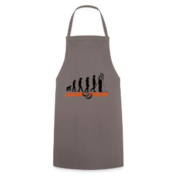 Bachelor party Bachelor party - Tablier de cuisine - gris - Devant - AI Model Male 185 dark (185cm)