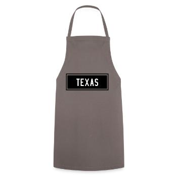 Texas - Tablier de cuisine - gris - Devant - AI Model Male 185 dark (185cm)
