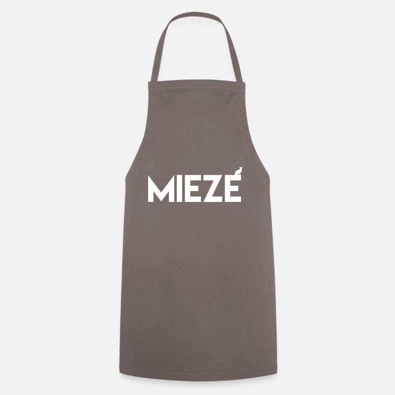 Cat Lady - Cooking Apron - grey