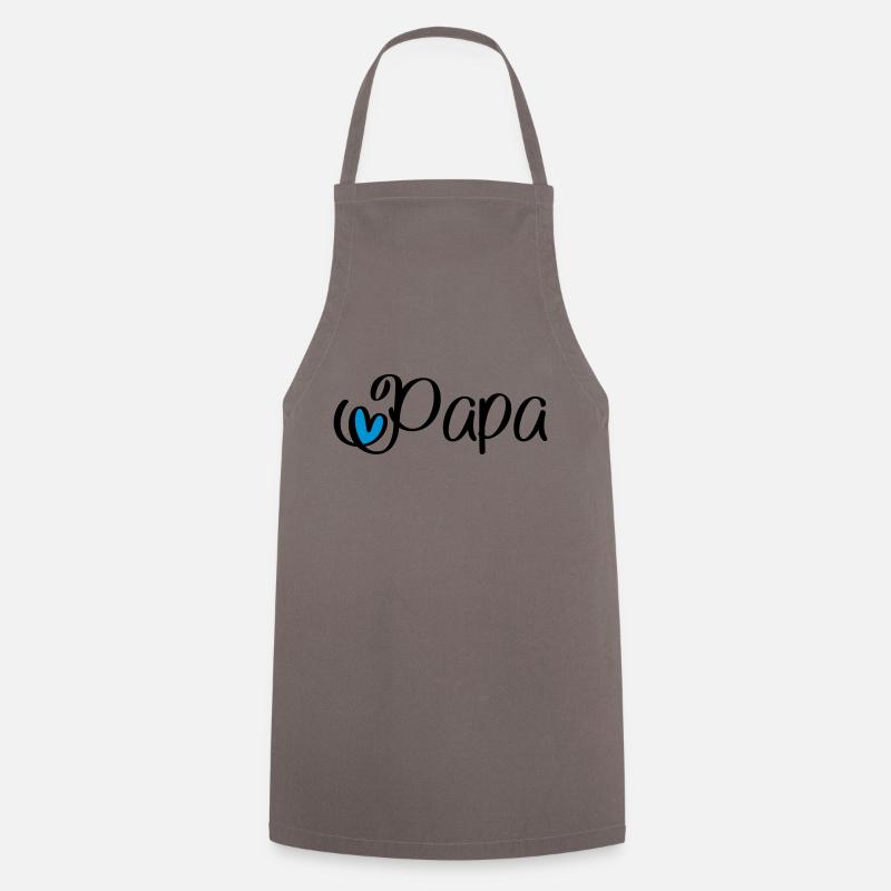 Papa - Tablier de cuisine - gris