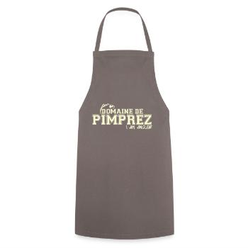Pimprez Classic B - Tablier de cuisine - gris - Devant - AI Model Male 185 dark (185cm)